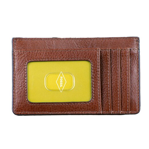 Fossil Brown Logan Card Case